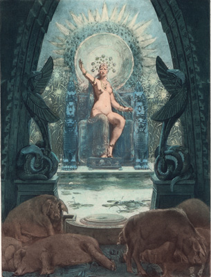 Circe
from the painting by L. Chalon